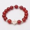 1526351757819 Vong Tay Da Ma Nao Do 10 Mix Charm Cat Tuong Bac 925 BCT01 M