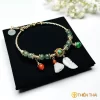 Vòng mic charm ngọc Jade