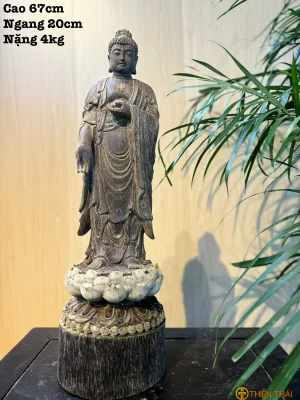 Pho tượng Phật bằng trầm
